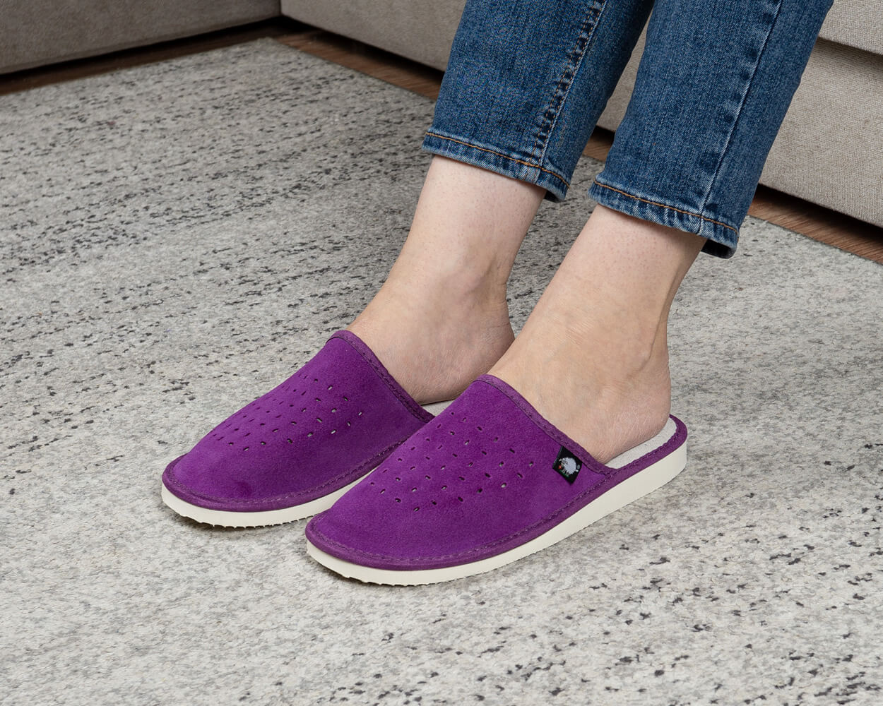 Suede slipper deals soles michaels