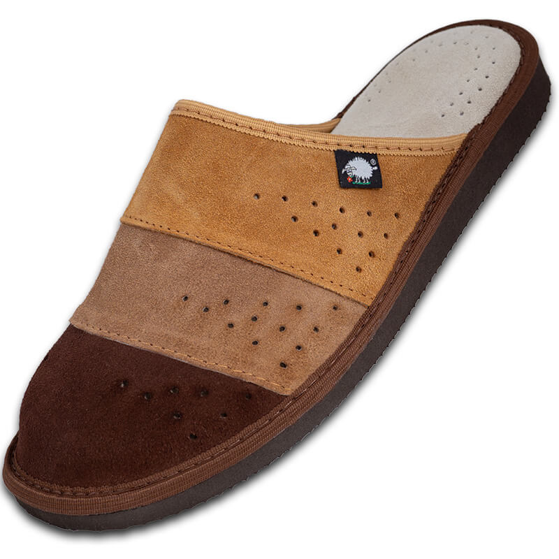 Mens slippers with ankle on sale support