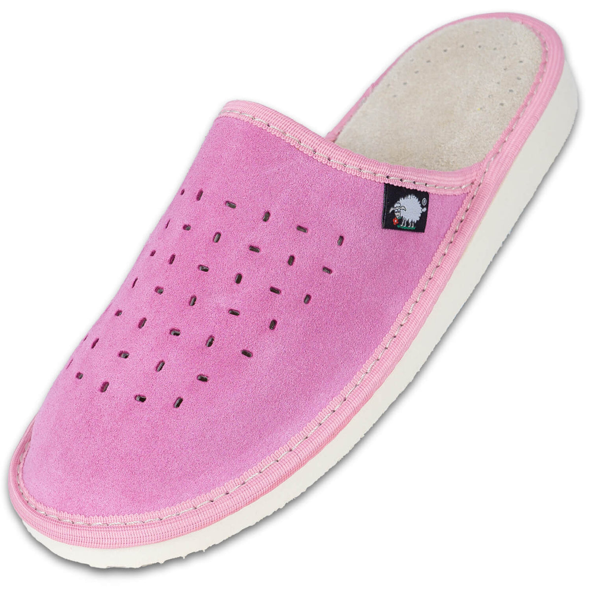 Stylish women's slippers - 100% natural suede leather | Foothugs